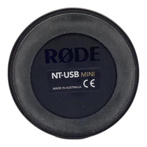 RODE MICROPHONES (ロードマイクロフォンズ) マイクロホン NT-USB MINI