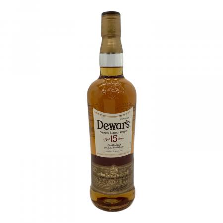 Dewar's (デュワーズ) スコッチウィスキー 15年 750ml｜トレファクONLINE