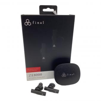 final (ファイナル) ワイヤレスイヤホン FI-ZE8DPLTW ブラック