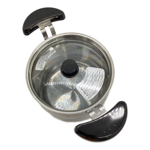THERMOS (サーモス) 真空保温調理器シャトルシェフ　Shuttle Chef　KBG-4500 4.5L　クリアステンレス　IH 200V対応　両手20cm　4～6人用 クリアステンレス KBG-4500