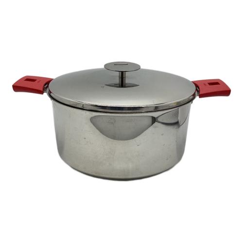 CRISTEL (クリステル) 両手鍋 蓋・クッキングバスケット付 24cm-9.5in