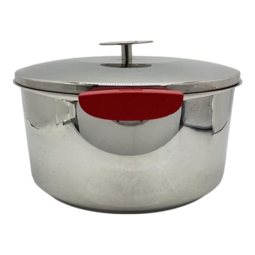 CRISTEL (クリステル) 両手鍋 蓋・クッキングバスケット付 24cm-9.5in