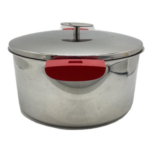 CRISTEL (クリステル) 両手鍋 蓋・クッキングバスケット付 24cm-9.5in