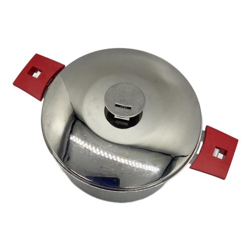 CRISTEL (クリステル) 両手鍋 蓋・クッキングバスケット付 24cm-9.5in