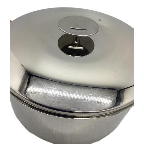 CRISTEL (クリステル) 両手鍋 蓋・クッキングバスケット付 24cm-9.5in