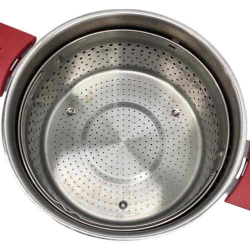 CRISTEL (クリステル) 両手鍋 蓋・クッキングバスケット付 24cm-9.5in