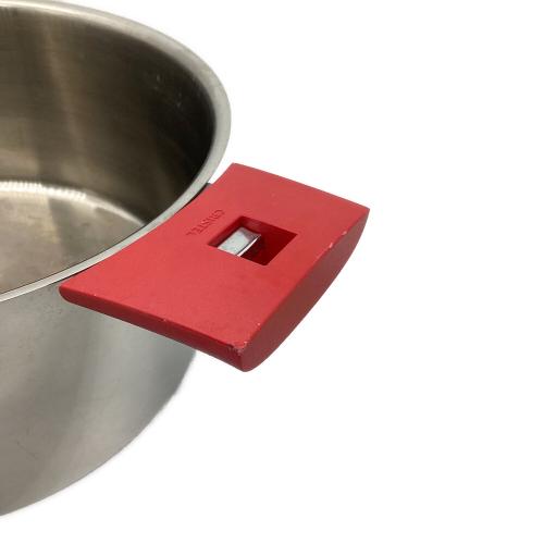 CRISTEL (クリステル) 両手鍋 蓋・クッキングバスケット付 24cm-9.5in