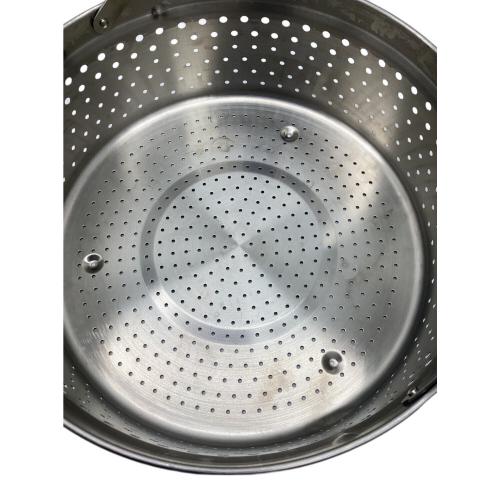 CRISTEL (クリステル) 両手鍋 蓋・クッキングバスケット付 24cm-9.5in