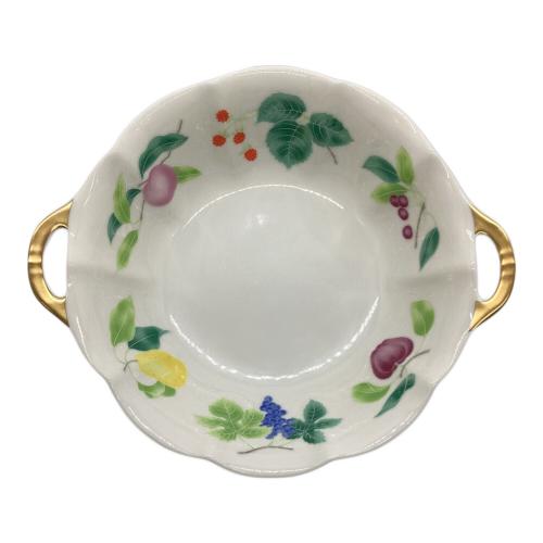 香蘭社 (コウランシャ) 丸型バスケット 果樹園