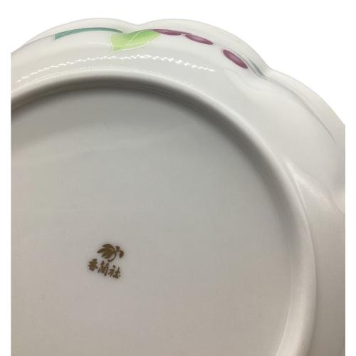 香蘭社 (コウランシャ) 丸型バスケット 果樹園