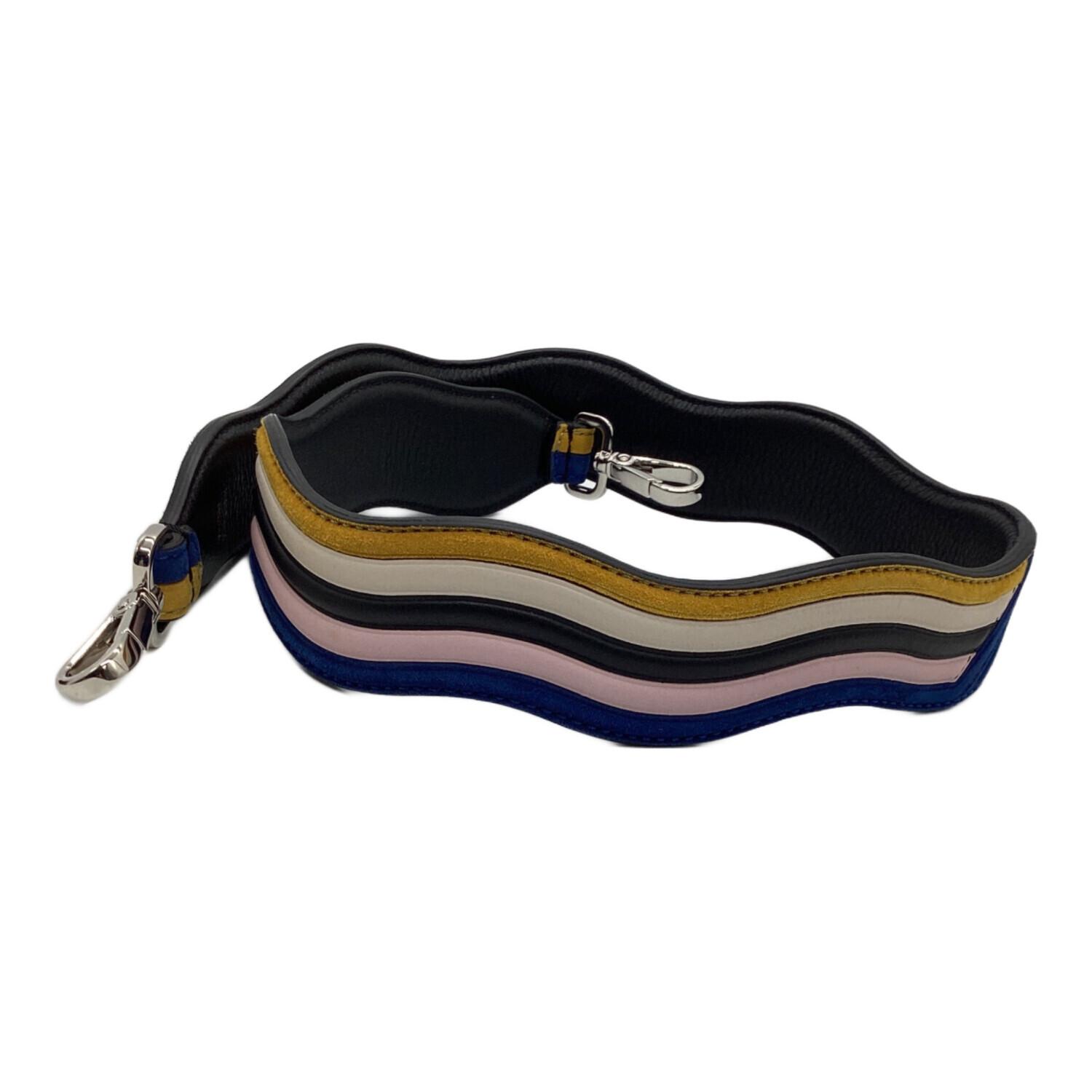 【近日中まで出品】FENDI マルチカラースタッズショルダーストラップ FENDI (フェンディ) ショルダーストラップ マルチカラー｜トレファクONLINE
