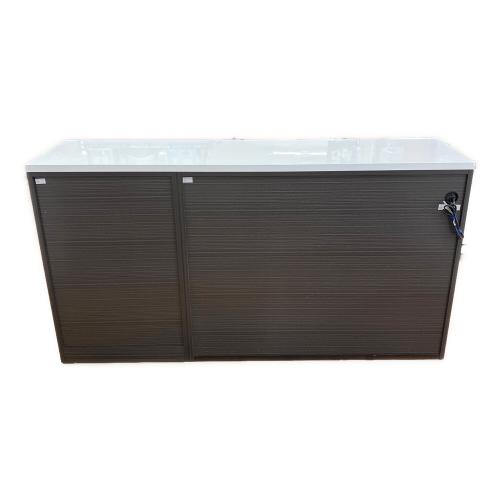 三幸ジャパン (サンコウジャパン) キッチンカウンター 175 ホワイト×ブラック