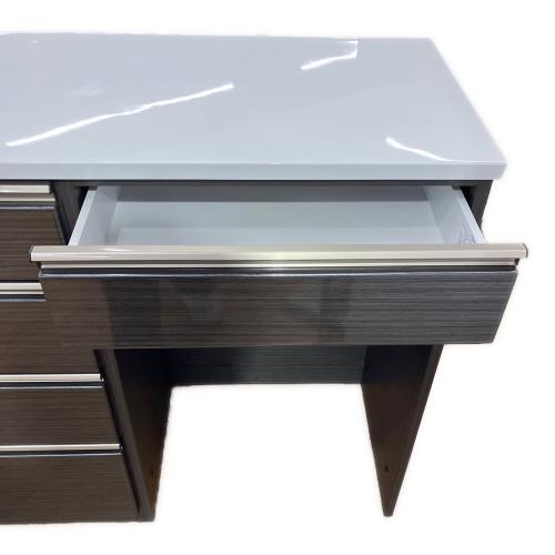 三幸ジャパン (サンコウジャパン) キッチンカウンター 175 ホワイト×ブラック