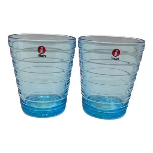 iittala (イッタラ) グラスセット ブルー アイノアアルト