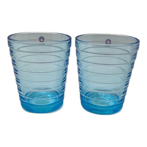 iittala (イッタラ) グラスセット ブルー アイノアアルト