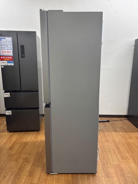 送料込み MAXZEN 冷蔵庫362L JR362HM01SV 2023年購入 maxzen (マクスゼン) 4ドア冷蔵庫 JR362HM01SV 2023年製 362L