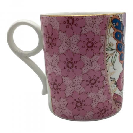 Wedgwood (ウェッジウッド) マグカップ ピンク 花柄 FLORAL BOUQUET