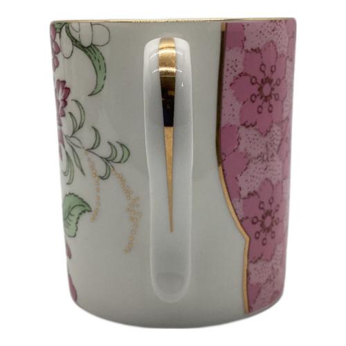 Wedgwood (ウェッジウッド) マグカップ ピンク 花柄 FLORAL BOUQUET