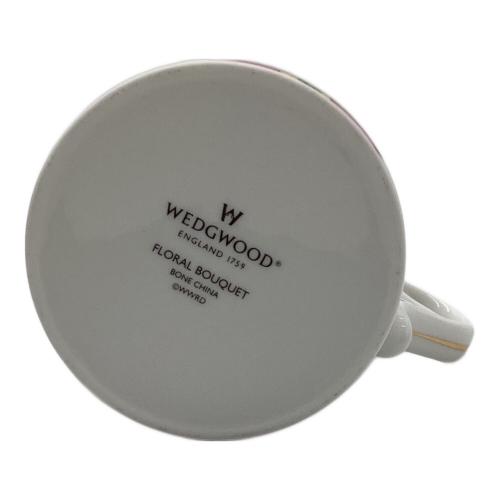 Wedgwood (ウェッジウッド) マグカップ ピンク 花柄 FLORAL BOUQUET