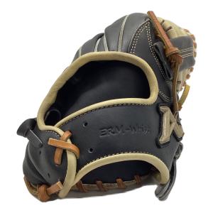 ATOMS (アトモス) ERM-Wrist搭載 軟式グローブ 布袋付 ブラック×ベージュ