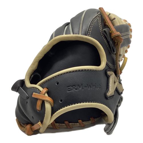 ATOMS (アトモス) ERM-Wrist搭載 軟式グローブ 布袋付 ブラック×ベージュ