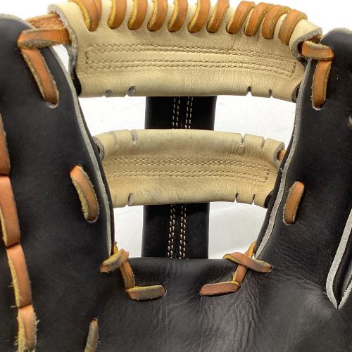 ATOMS (アトモス) ERM-Wrist搭載 軟式グローブ 布袋付 ブラック×ベージュ