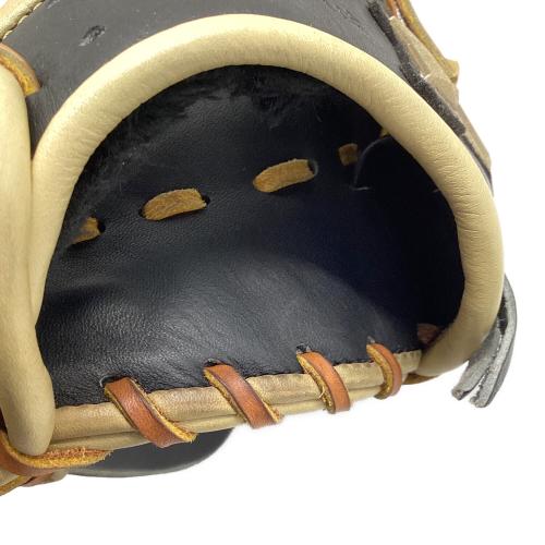 ATOMS (アトモス) ERM-Wrist搭載 軟式グローブ 布袋付 ブラック×ベージュ