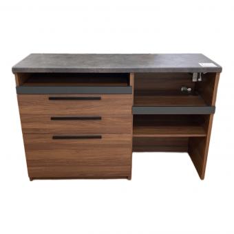 キッチンカウンター 327 ブラウン×ブラック