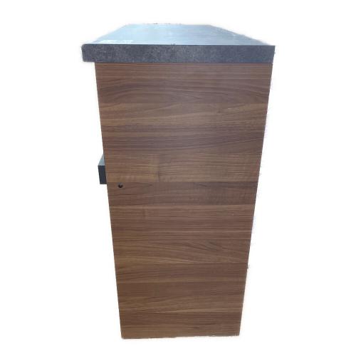 キッチンカウンター 327 ブラウン×ブラック