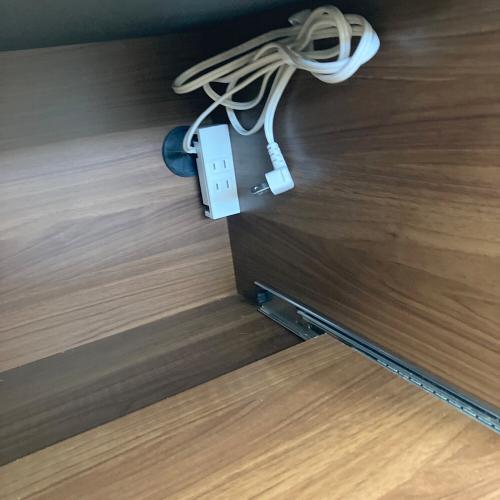 キッチンカウンター 327 ブラウン×ブラック