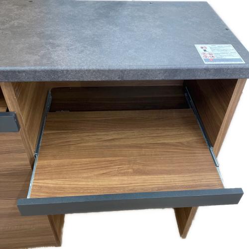 キッチンカウンター 327 ブラウン×ブラック