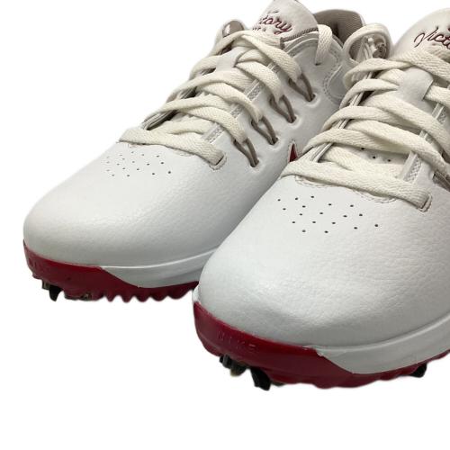 NIKE (ナイキ) ゴルフシューズ HM9220-103 メンズ SIZE 25.5cm ホワイト×レッド