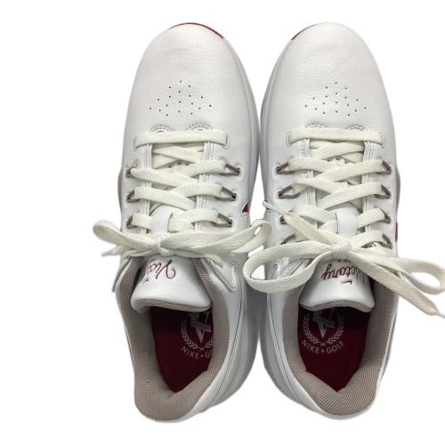 NIKE (ナイキ) ゴルフシューズ HM9220-103 メンズ SIZE 25.5cm ホワイト×レッド