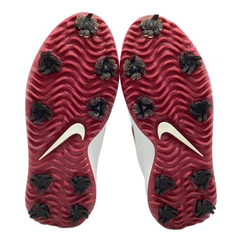 NIKE (ナイキ) ゴルフシューズ HM9220-103 メンズ SIZE 25.5cm ホワイト×レッド