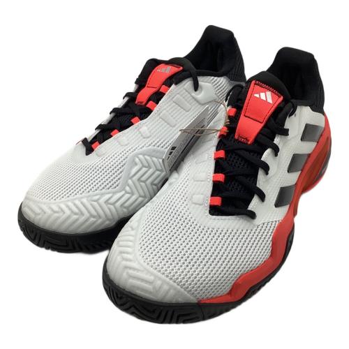 adidas (アディダス) テニスシューズ IH2558 バリケード 13 メンズ SIZE 29cm ホワイト×ブラック×レッド