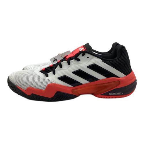 adidas (アディダス) テニスシューズ IH2558 バリケード 13 メンズ SIZE 29cm ホワイト×ブラック×レッド