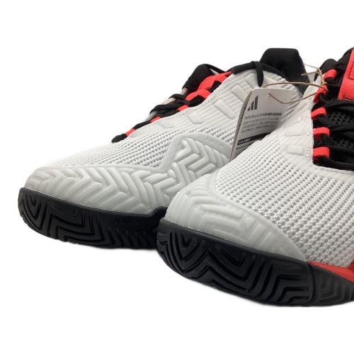 adidas (アディダス) テニスシューズ IH2558 バリケード 13 メンズ SIZE 29cm ホワイト×ブラック×レッド