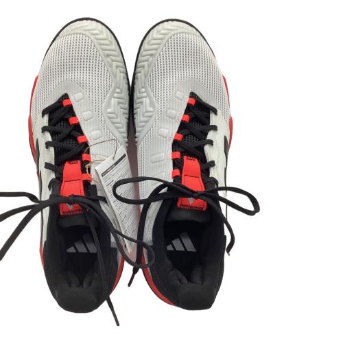 adidas (アディダス) テニスシューズ IH2558 バリケード 13 メンズ SIZE 29cm ホワイト×ブラック×レッド