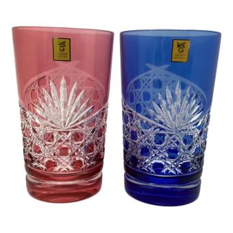 KAGAMI CRYSTAL (カガミクリスタル) 江戸切子ペアタンブラー