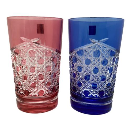 KAGAMI CRYSTAL (カガミクリスタル) 江戸切子ペアタンブラー