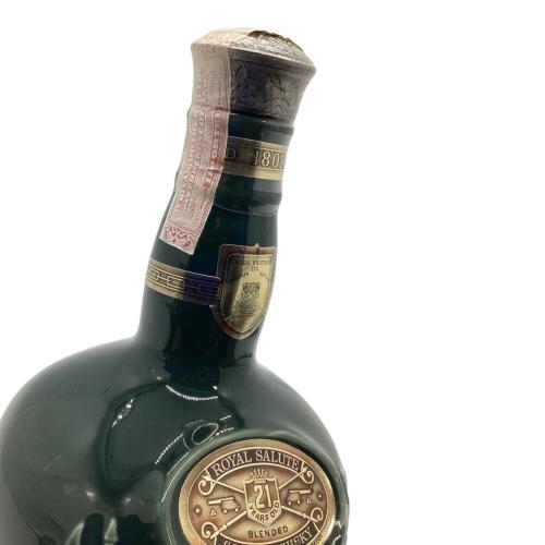 CHIVAS BROTHERS (シーバスブラザーズ) ROYAL SALUTE スコッチウィスキー 21年 グリーン 700ml