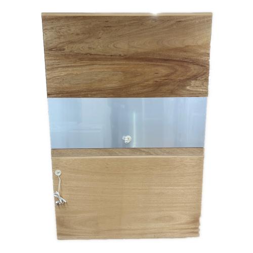 Pamouna (パモウナ) 2枚扉レンジボード ブラウン×ホワイト