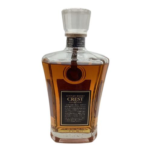サントリー CREST ジャパニーズウィスキー 12年 700ml