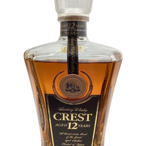 サントリー CREST ジャパニーズウィスキー 12年 700ml