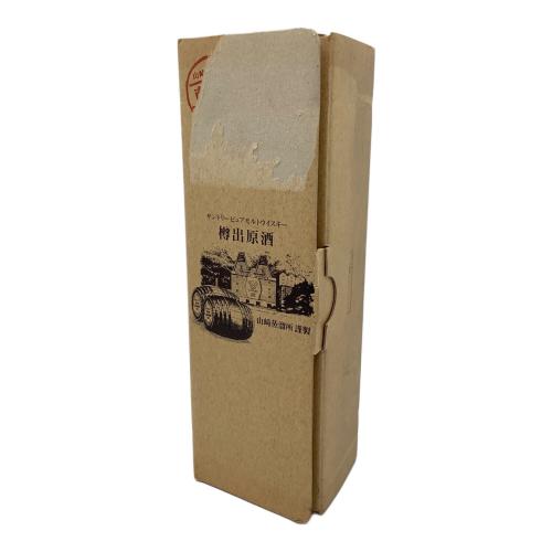 サントリー 山崎蒸溜所 ピュアモルトウィスキー 樽出原酒/No.212249 500ml