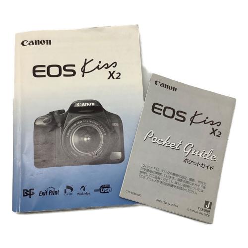 CANON (キヤノン) デジタル一眼レフカメラ EOS Kiss X2 DS126181