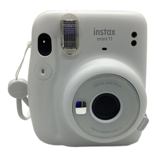 FUJIFILM (フジフィルム) インスタントカメラ INSTAX MINI11 ホワイト 通電確認のみ