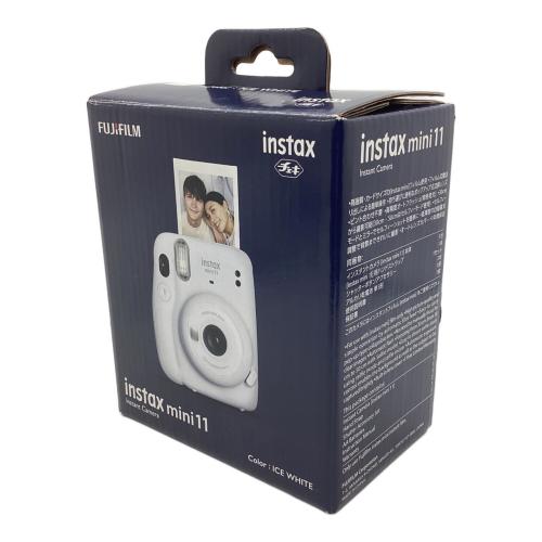 FUJIFILM (フジフィルム) インスタントカメラ INSTAX MINI11 ホワイト 通電確認のみ
