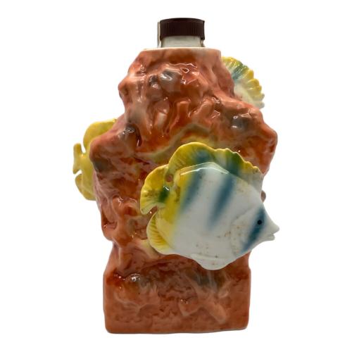 SUNTORY（サントリー） HAWAIIAN OPEN1991 ウィスキー 魚陶器ボトル 保存ヨゴレ有 750ml　記念ボトル