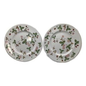 Wedgwood (ウェッジウッド) 27cmプレート ワイルドストロベリー　2Pセット